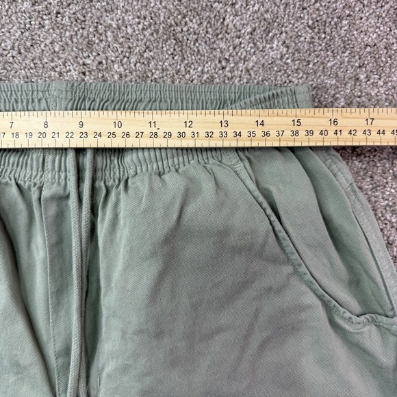 Crazy Shirts Hawaii Pants Green Mens Large Twill Comfort Casual Green - Picture 8 of 11